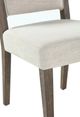 Modus Furniture Oakland Brunette/Oat Upholstered Dining Side Chair-5