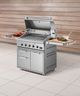 DCS Series 7 3-Burner Stainless Steel Built-In Liquid Propane Gas Grill-3