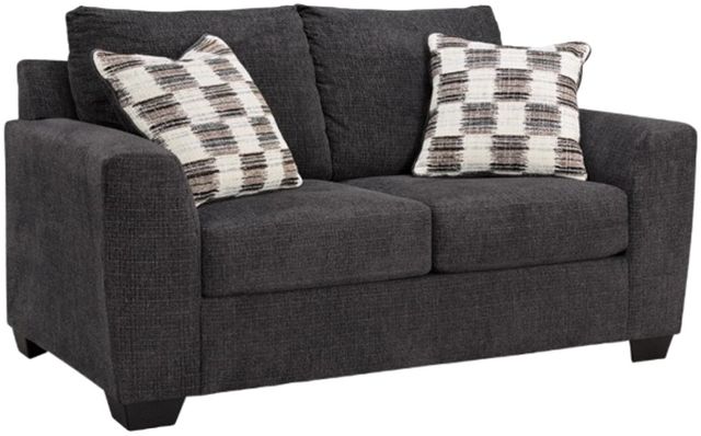 Benchcraft® Loreo Ebony Loveseat-0