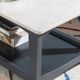 Powell® Quincey White Coffee Table with Dark Gray Base-5