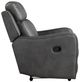 Homelegance® Kellen Smoky Gray Manual Recliner-2