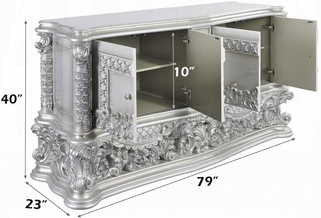 ACME Furniture Valkyrie Antique Platinum Dresser-2