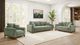 Furniture of America® Watton Olive Green Loveseat-2