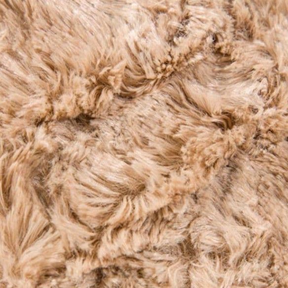 CordaRoy's® Tan Faux Fur King Bean Bag Cover-1