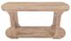 International Furniture Direct Balam Stained White Sofa Table-4