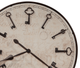 Howard Miller® Cle Du Ville 26.3" Oil Rubbed Bronze Gallery Wall Clock-1