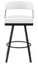 Homelegance® Crowley White Pub Swivel Chair-2
