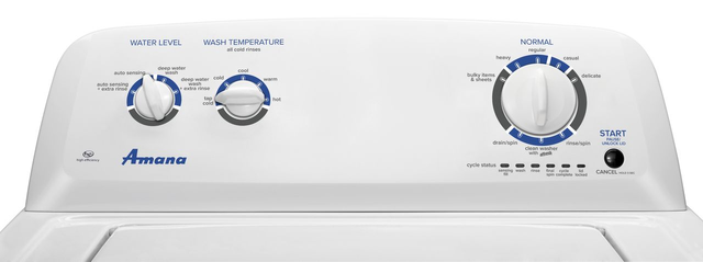 Amana® 3.5 Cu. Ft. White Top Load Washer-6