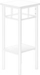 Monarch Specialties Inc. White Side Table-0