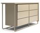 Natuzzi Editions Como Beige Gray 6-Drawer Chest-0