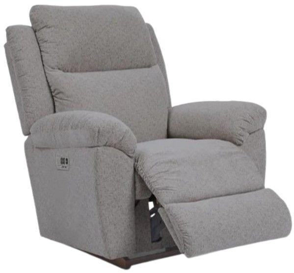 La-Z-Boy® Joel Stone Power Rocking Recliner with Headrest-2