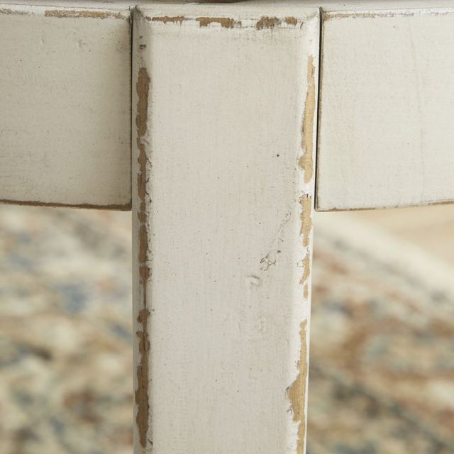 Signature Design by Ashley® Realyn Chipped White Bar Stool-1