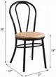 ACME Furniture Jakia 2-Piece Black/Natural Side Chair Set-2