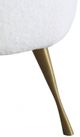 Meridian Furniture Nube White Bench-3