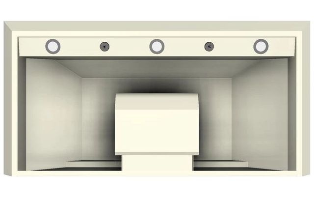 Vent-A-Hood® 42" Biscuit Euro Style Wall Mounted Range Hood-2