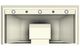 Vent-A-Hood® 42" Biscuit Euro Style Wall Mounted Range Hood-2