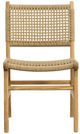 Dovetail Furniture Dallas Natural Wooden Outdoor Dining Chair-1