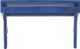 Linon Adirondack Blue Wooden Outdoor Ottoman-4