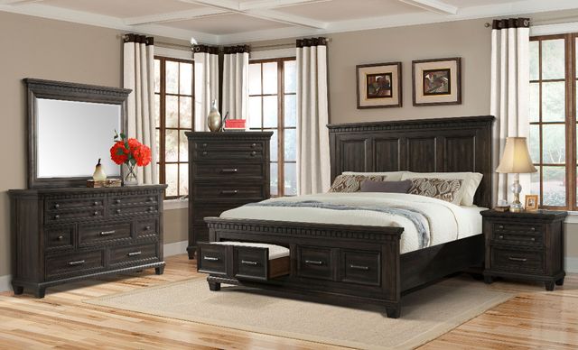 Demure 6 Piece King Bedroom Set | Walker Furniture