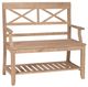 John Thomas Furniture® Customizable Select Double X Back Bench-0