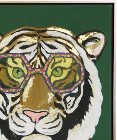 Stylecraft Miami Living Tiger Wall Art-1