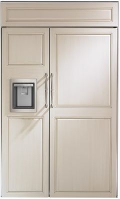 Monogram® 48 In. 28.6 Cu. Ft. Custom Panel Built In Side-by-Side Refrigerator