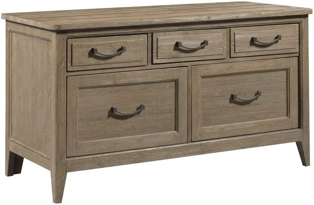 Kincaid® Urban Cottage Barlowe Brown Office Credenza-0