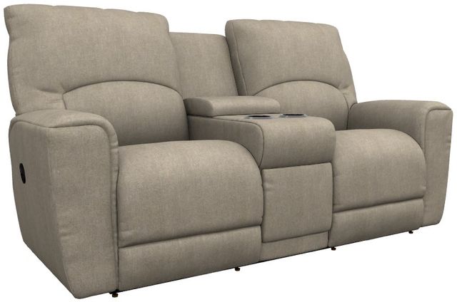 La-Z-Boy® Cassian Birch Manual Reclining Loveseat with Console-0