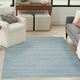 Nourison Home™ Washable Essentials Aqua 5'x7' Area Rug-5
