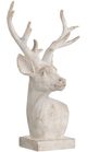 Crestview Collection White Hart White Sculpture-1