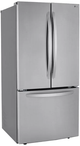 LG 24 Cu. Ft. Smudge Resistant Stainless Steel French Door Refrigerator-1