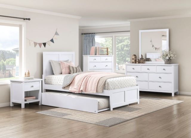 Homelegance® Galen White Youth Chest-1