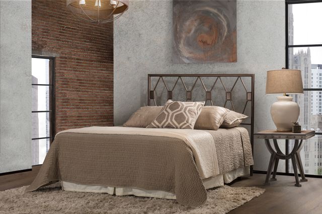 HH2 Home Tripoli Metallic Brown King Headboard/Footboard-3