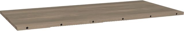 Amisco Customizable Gemma Solid Birch 84" Table Dining Table with Decorative Bolts-1