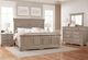 Artisan & Post by Vaughan-Bassett Heritage Graystone King Mansion Bed with Optional Decorative Side Rails-1