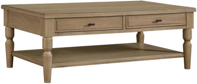 Bernards Tarrington Cashew Cocktail Table-0