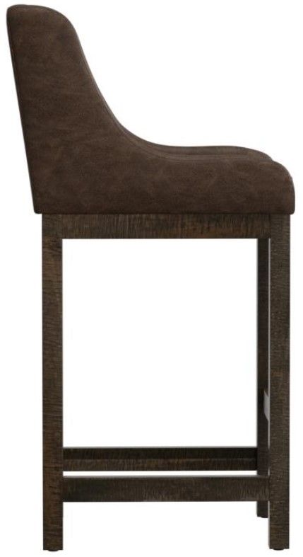 International Furniture Direct Seating Brown 43" Bar Stool-3