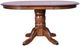 TEI Burnished Walnut 30" Laminated Pedestal Table-0