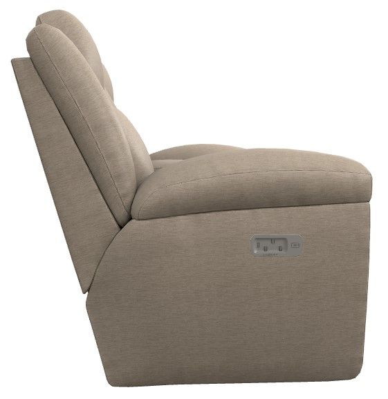 La-Z-Boy® Joel Sand Power Reclining Loveseat with Console, Headrest, and Lumbar-2