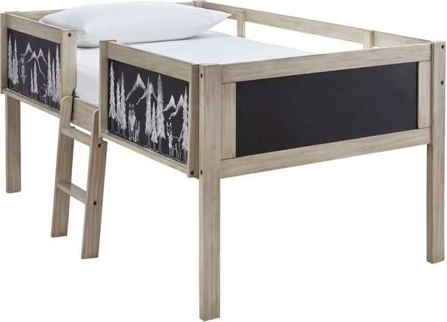 Wrenalyn Twin Loft Bed - Two-tone