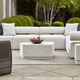 Uttermost® Saltwater White Concrete Indoor-Outdoor Coffee Table-2