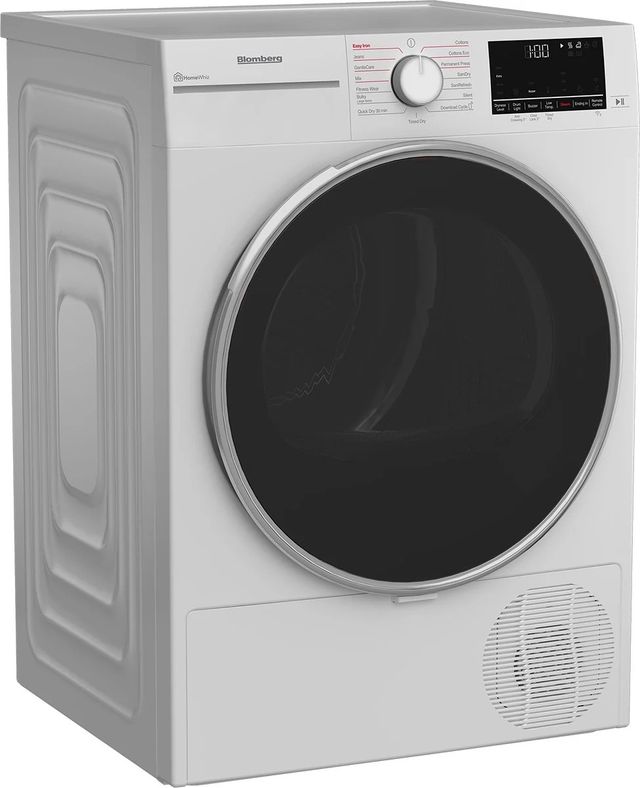 Blomberg® 4.5 Cu. Ft. White Ventless Electric Dryer-2