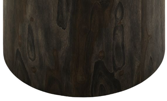 International Furniture Direct Balam Stained Dark End Table-4