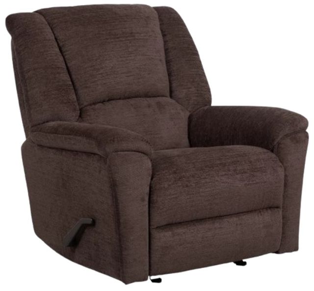 Flexsteel® Customizable Plush Fabric Manual Gliding Recliner-0