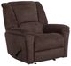 Flexsteel® Customizable Plush Fabric Manual Gliding Recliner-0
