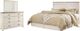 Signature Design by Ashley® Willowton 3-Piece Whitewash King/California King Panel Headboard Bed Set-0