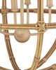 Currey & Company Natural/Saddle Tan Charrette Lantern-5