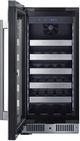 Summit® 15" Stainless Steel Built-In Wine Cooler-2