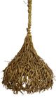 A & B Home 2-Piece Brown Wooden Branch Twig Ceiling Light Chandeliers-0