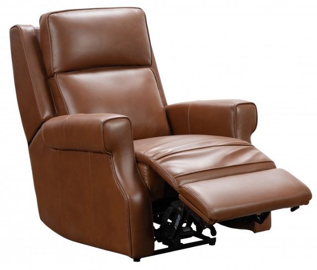 BarcaLounger® Durham Colchester Bitters Leather Power Recliner-1